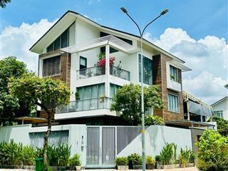 Bán đất lô góc biệt thự kdc sadeco quận 7, 276m2, ngang 16m, kề phú mỹ hưng, giá 58 tỷ