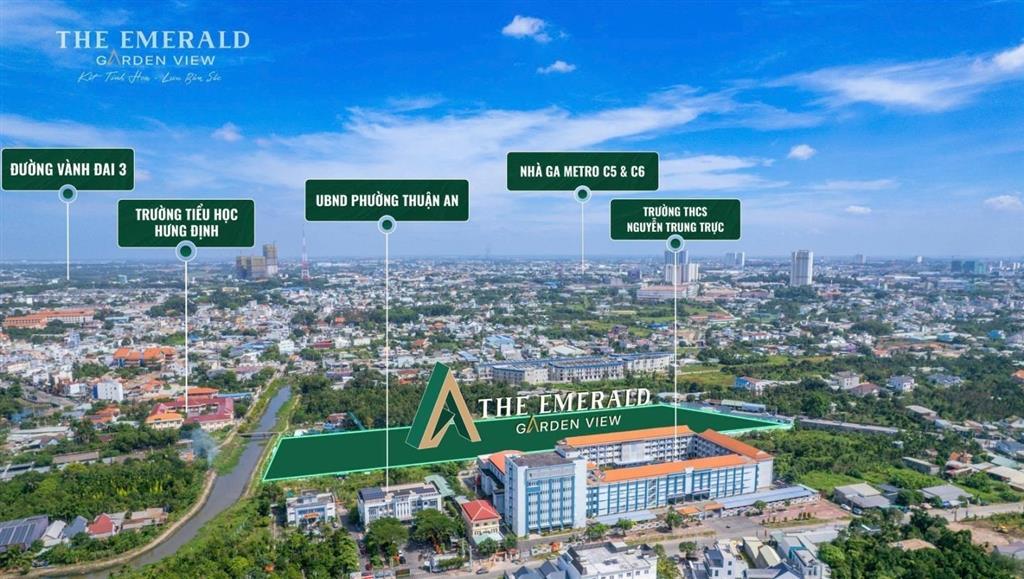 The Emerald Garden View an cư lý tưởng cho gia đình giá chỉ 35 triệu/m² dễ mua, dễ ở, dễ