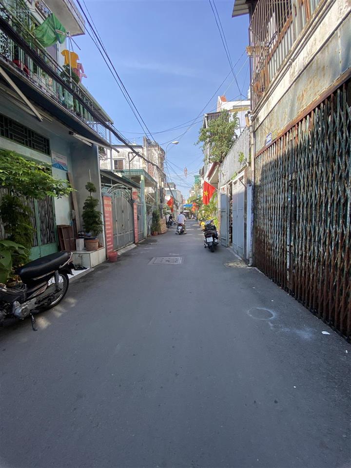 Hẻm nhựa xe hơi thông 30m ra mặt tiền p.12 gò vấp. diện tích 44m2 (4x11m). kết cấu 2t