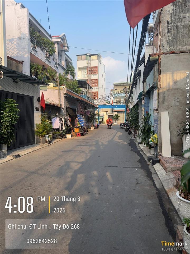 Nhà hẻm ô tô nguyễn hữu tiến  4x20, 3 tầng + sân thượng 4pn 9.5 tỷ