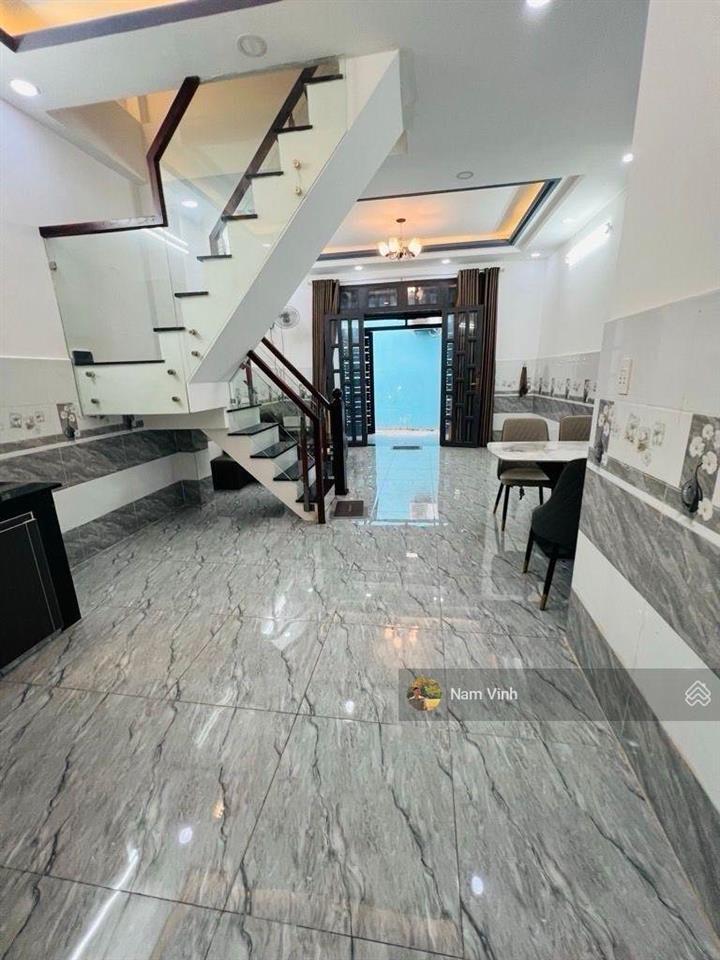 Bán nhà lâm văn bền 48m2 ngang 4.8m x 10m 2 tầng 2 phòng sổ riêng vuông vức, chỉ 5.39 tỷ tl