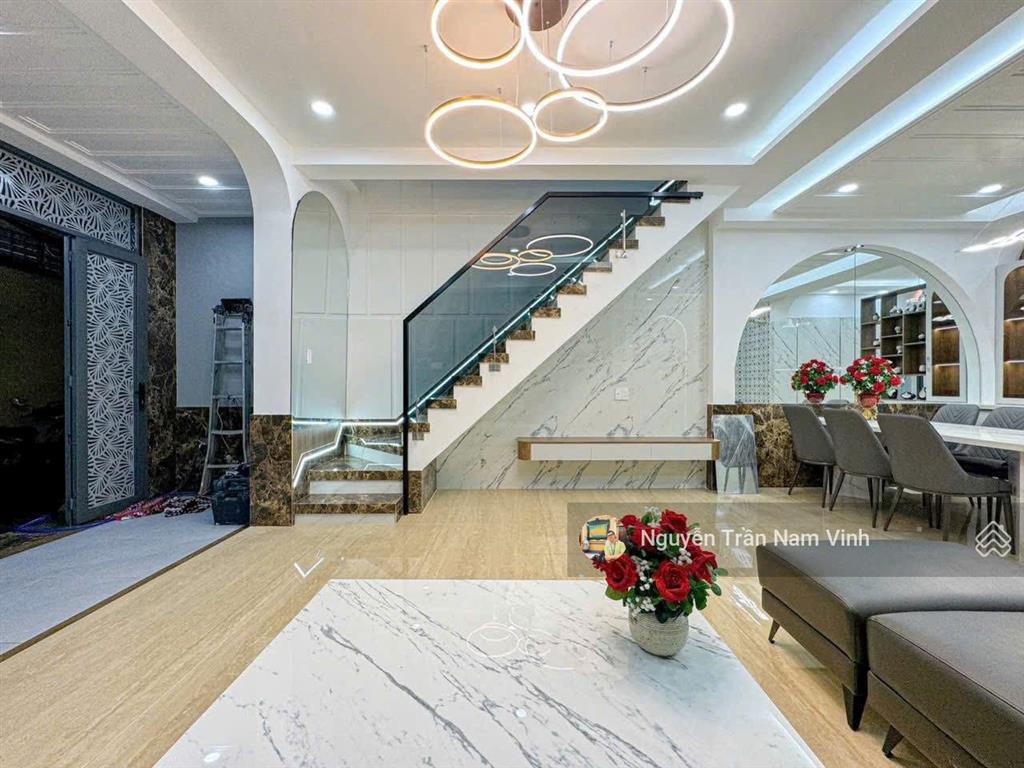 Bán nhà tân hưng quận 7 cạnh lotte nhà mới ở ngay 3 tầng 4 phòng ngang 5m dài 12m chỉ 7 tỷ nhỉnh