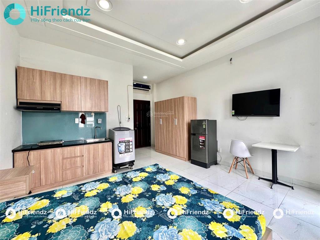 Cho thuê phòng bancol full nội thất ngay cầu tạ quang bửu