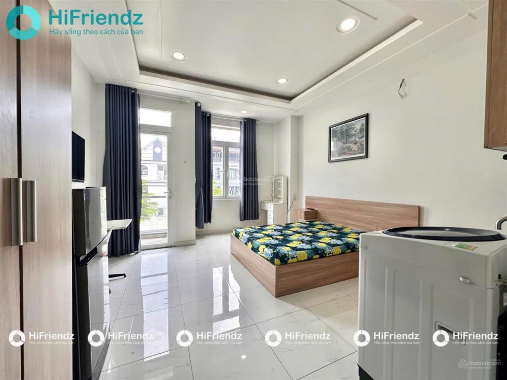 Cho thuê phòng bancol full nội thất ngay cầu tạ quang bửu