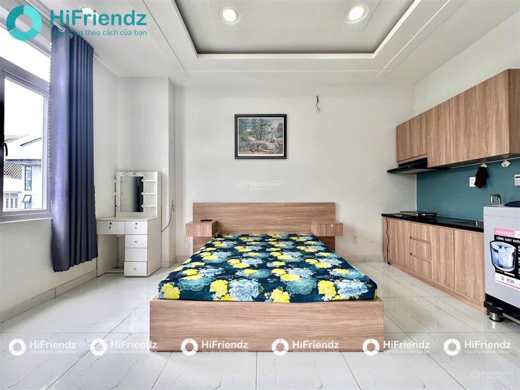 Cho thuê phòng bancol full nội thất ngay cầu tạ quang bửu