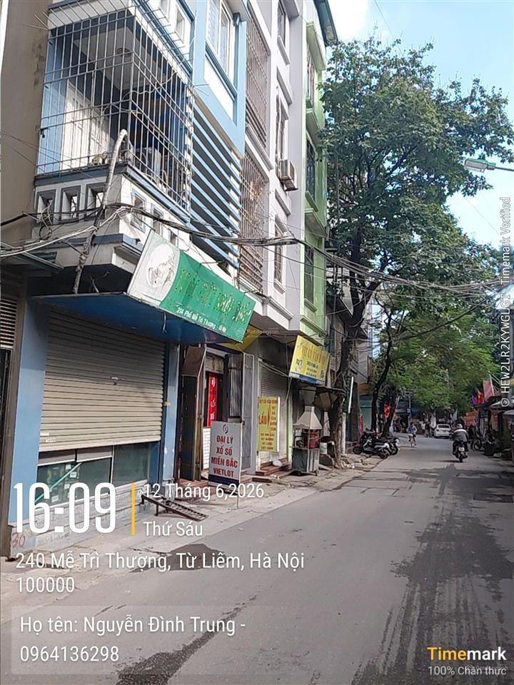 Bán nhà mễ trì mới tinh thang máy ngõ ô tô kinh doanh đỉnh 40m2 6t  10,8 tỷ