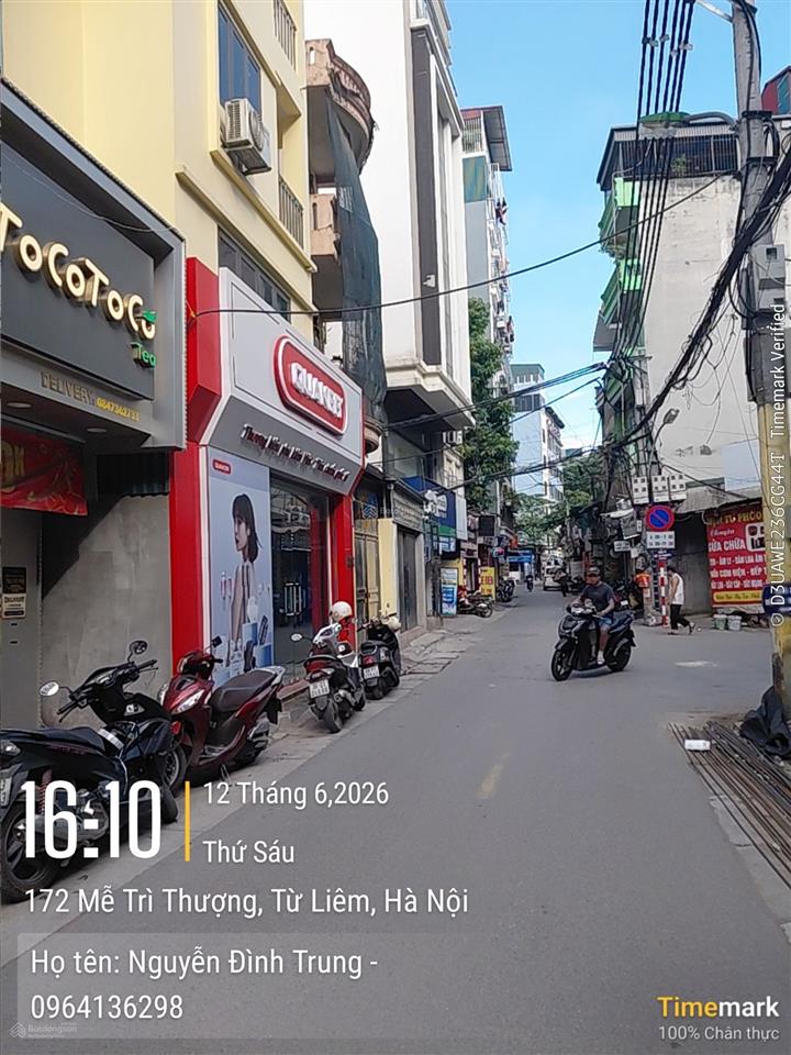 Bán nhà mễ trì mới tinh thang máy ngõ ô tô kinh doanh đỉnh 40m2 6t  10,8 tỷ