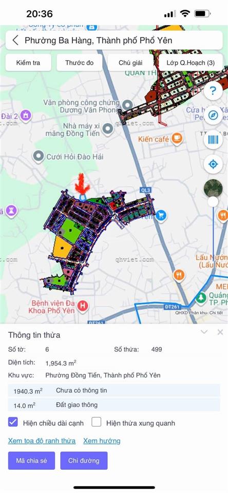 Bán đất tại ba hàng, 880 triệu, 100m2, mặt tiền 5.5m, ngõ rộng 4m