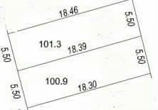 Bán đất tại ba hàng, 880 triệu, 100m2, mặt tiền 5.5m, ngõ rộng 4m