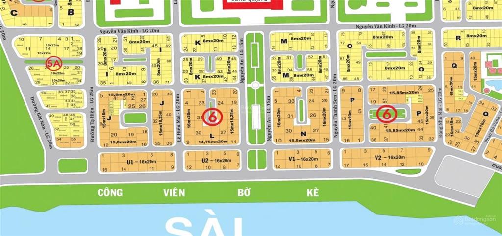 Bán đất nền dự án view đẹp tại thạnh mỹ lợi, 165 tỷ, 662 m2