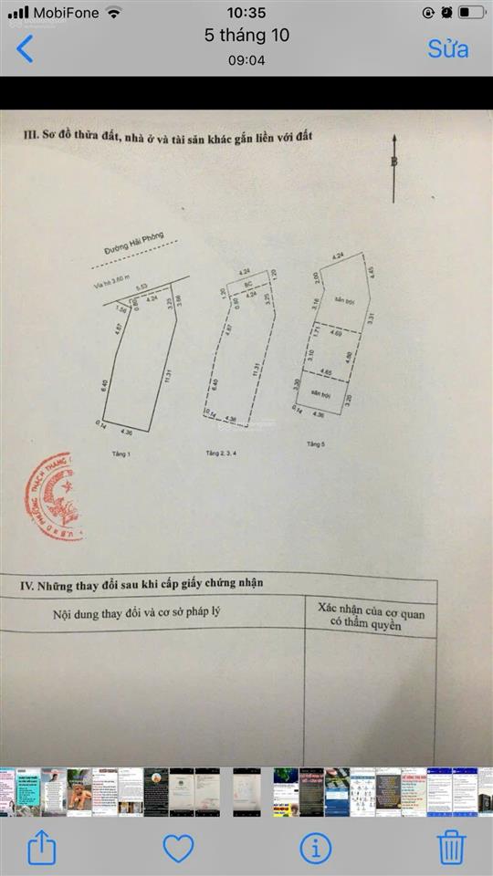 Bán nhà mặt tiền hải phòng thanh khê  63m²  có thang máy