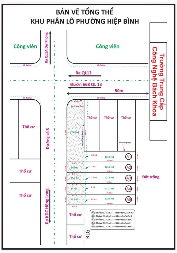 Bán 156m² đất mặt tiền đường số 8, hiệp bình phước, giá 9,5 tỷ thương lượng