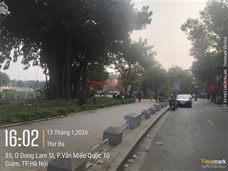 Ô đồng lâm 83,6 m2 4 tầng mặt tiền 4.3m 14 tỷ văn miếu  quốc tử giám đống đa