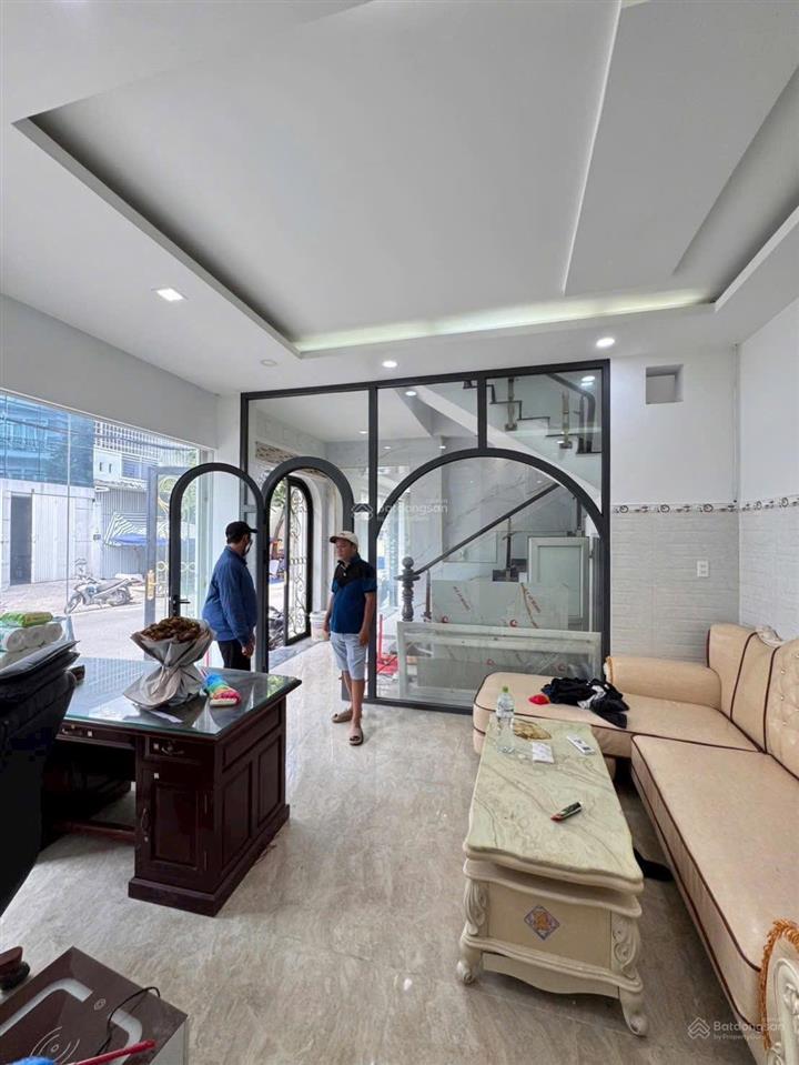 Nhà 1/ bình long, góc 2 mặt tiền hẻm thông kinh doanh 12m, dt 5m x 16m có thang máy đúc 5