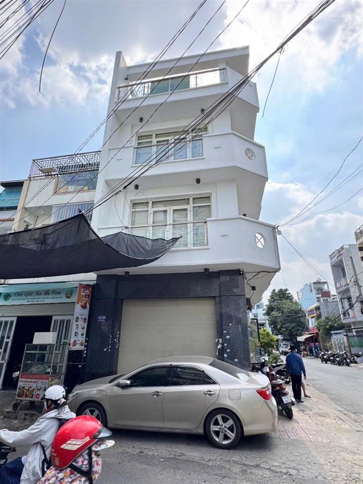 Nhà 1/ bình long, góc 2 mặt tiền hẻm thông kinh doanh 12m, dt 5m x 16m có thang máy đúc 5