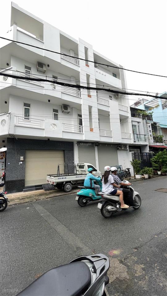 Nhà 1/ bình long, góc 2 mặt tiền hẻm thông kinh doanh 12m, dt 5m x 16m có thang máy đúc 5