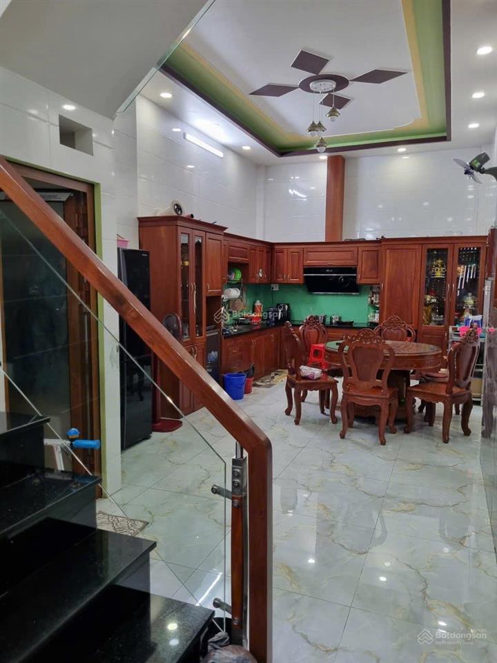 Nhà 1/ trương phước phan. lê văn quới. gần chung cư hoàng kim. hẻm thông dt. 4m x 16m. đúc 3tam