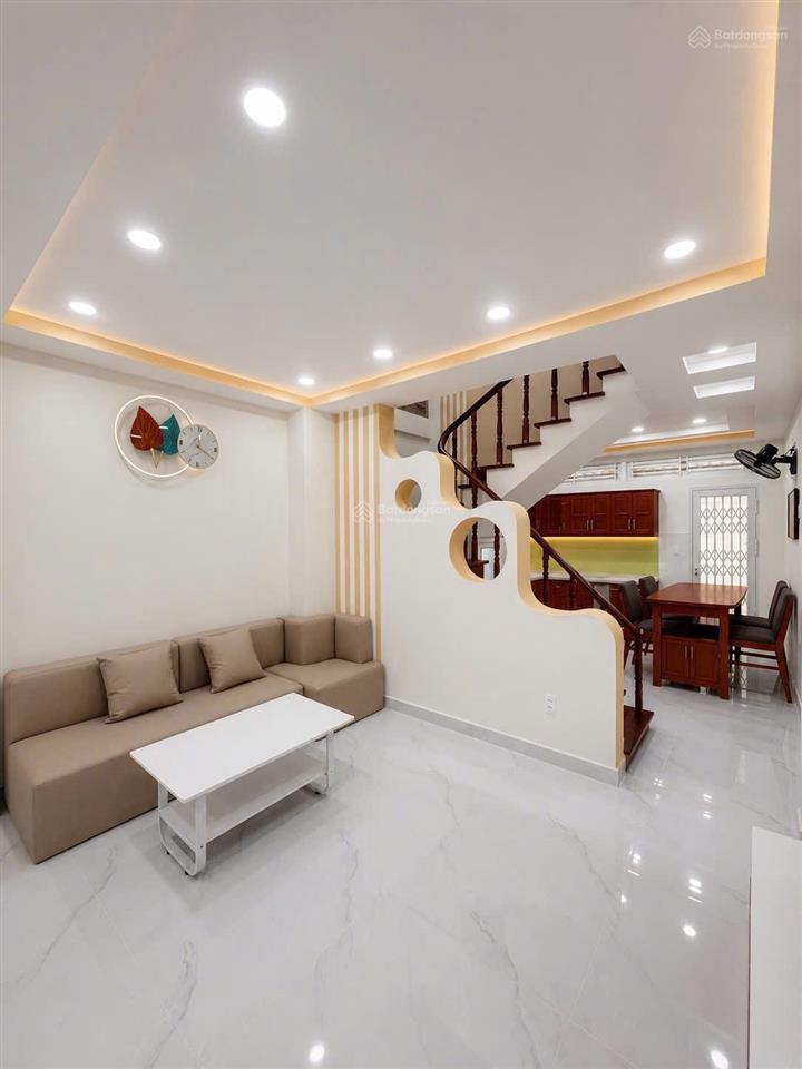 Bán nhà 1 trệt 1 lầu  nhà xây mới đẹp 100% đường lý thánh tông  q. tân phú sổ hồng riêng