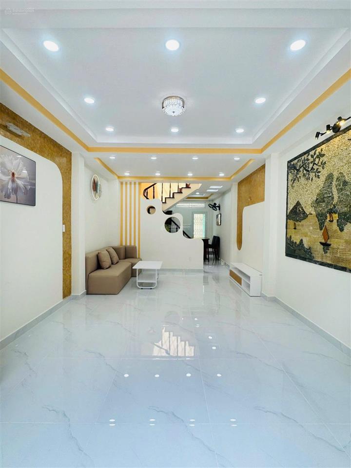 Bán nhà 1 trệt 1 lầu  nhà xây mới đẹp 100% đường lý thánh tông  q. tân phú sổ hồng riêng