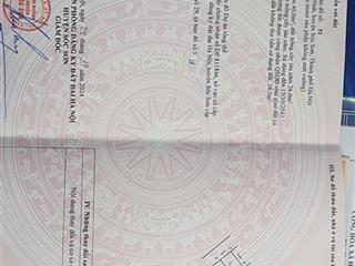 Bán đất thôn năm cương xã nôi bài
