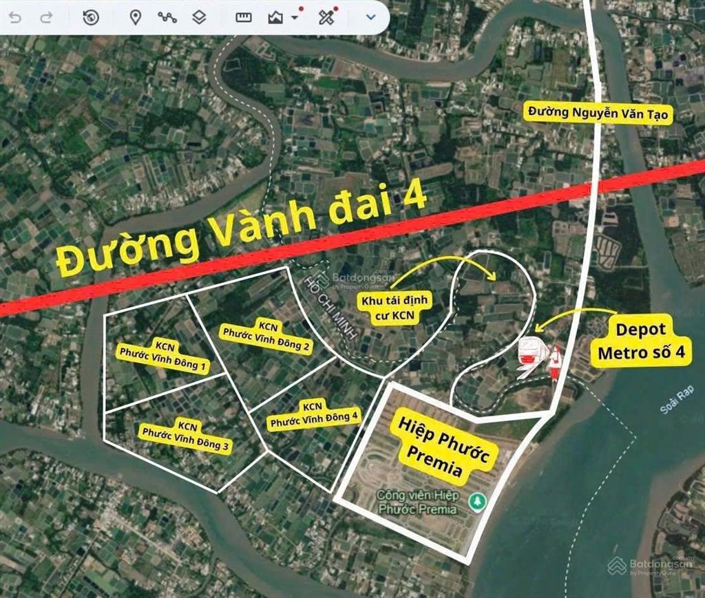 Chỉ 1,6 tỷ/nền sở hữu đất nền sổ đỏ ven sông tại hiệp phước premia  cách phú mỹ hưng 20 phút đi xe