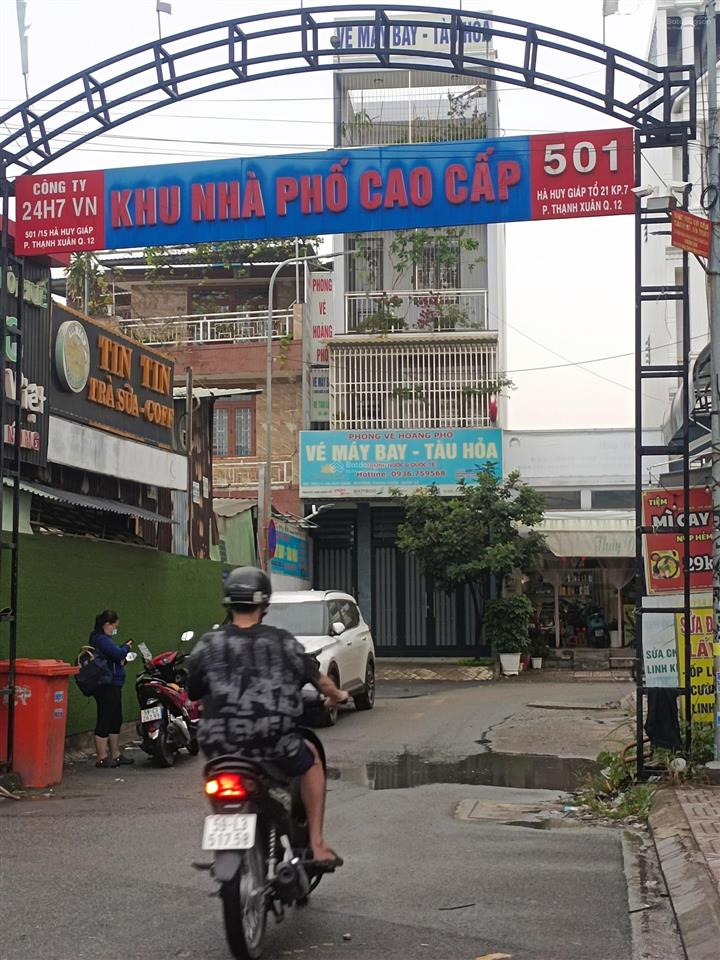 Bán đất khu dân cư cao cấp 501/10 hà huy giáp( 1 sẹc hà huy giáp)