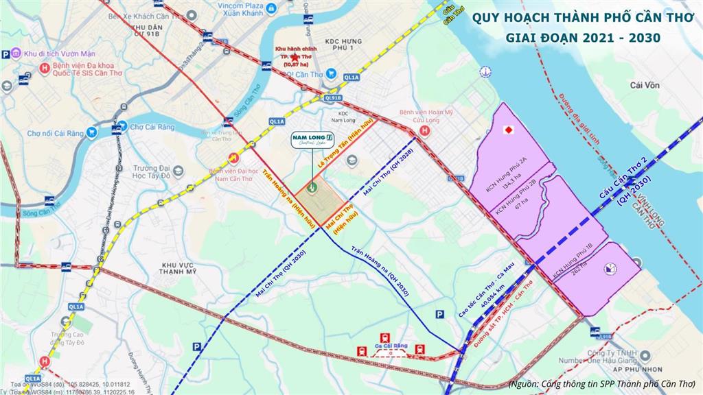 Shophouse mặt tiền trần hoàng na 47m đón đầu trung tâm mới nam cần thơ