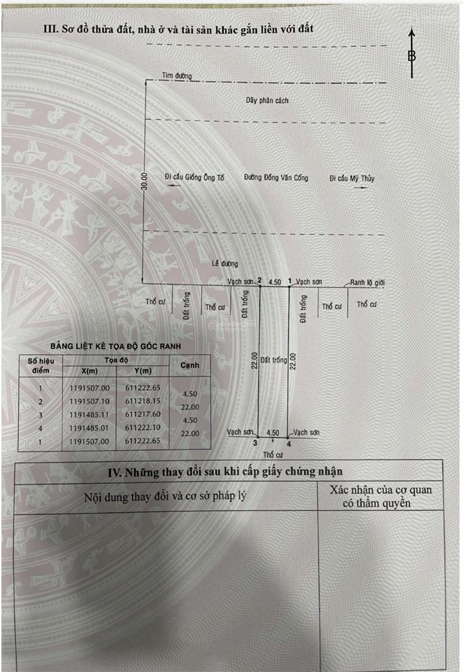 Bán đất đẹp tại đồng văn cống, 18 tỷ, 99 m2, pháp lý đầy đủ