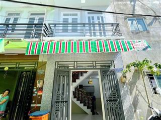 Bán nhà 2 lầu ngay siêu thị mega quận 12, giá 1 tỷ 468 triệu còn thương lượng 4m x 7m