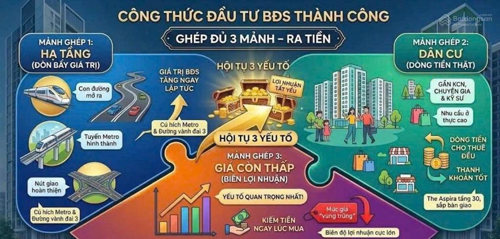 Chỉ 520 triệu sở hữu căn hộ nằm cạnh tuyến metro số 1  thanh toán 6,8tr/tháng, tặng gói smarthome