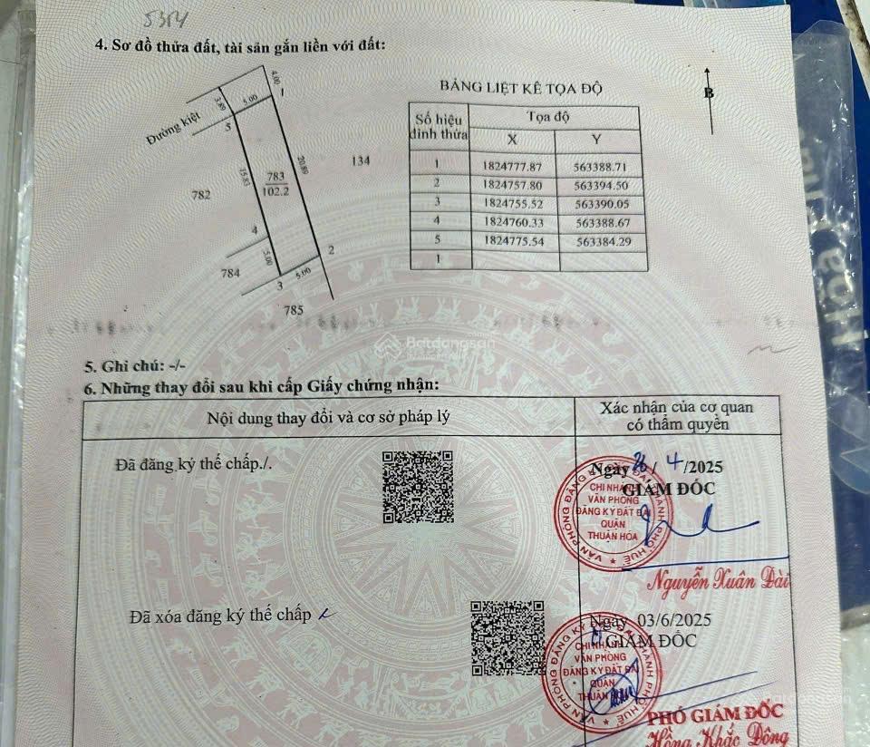 Chính chủ cần bán gấp nhà riêng giá rẻ 3 tầng103m2 phú thượng huế 4pn,4wc