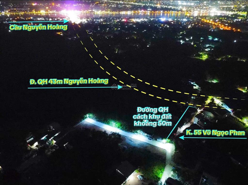 Đất vũ ngọc phan kiệt 55 lô số  lô đẹp thoáng nhất khuthuỷ xuân  tp huế