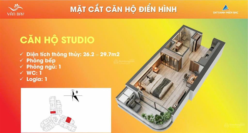 Vân bay không chỉ là căn hộ mà là một tài sản đón dòng tiền tương lai