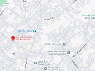 Ngân hàng vietcombank chi nhánh biên hòa  đấu giá thanh lý tài sản  thửa đất số 19, p. tân hòa