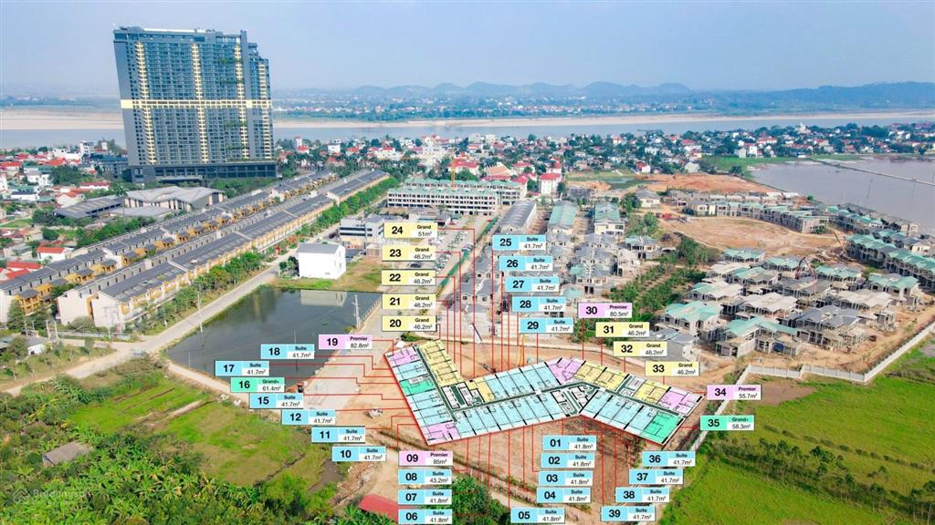 Bán căn hộ trị liệu đẳng cấp 46m2 giá 2,9 tỷ tại thanh thủy, phú thọ