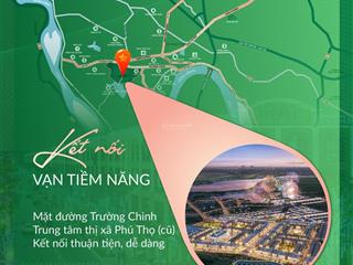 Bán lk đất việt green park 100m2 giá 2.4tỷ tại trung tâm thị xã phú thọ nơi sản sinh dòng tiền