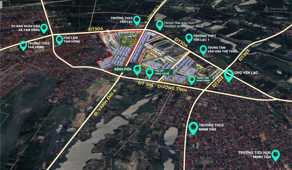 Đất nền dragon city yên lạc 112m2, 60. xtr/m2 mặt quảng trường trung tâm sổ đỏ lâu dài