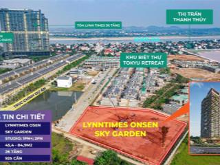 Onsen sky garden thanh thủy phú thọ hơn 1 tỷ sở hữu khoáng nóng