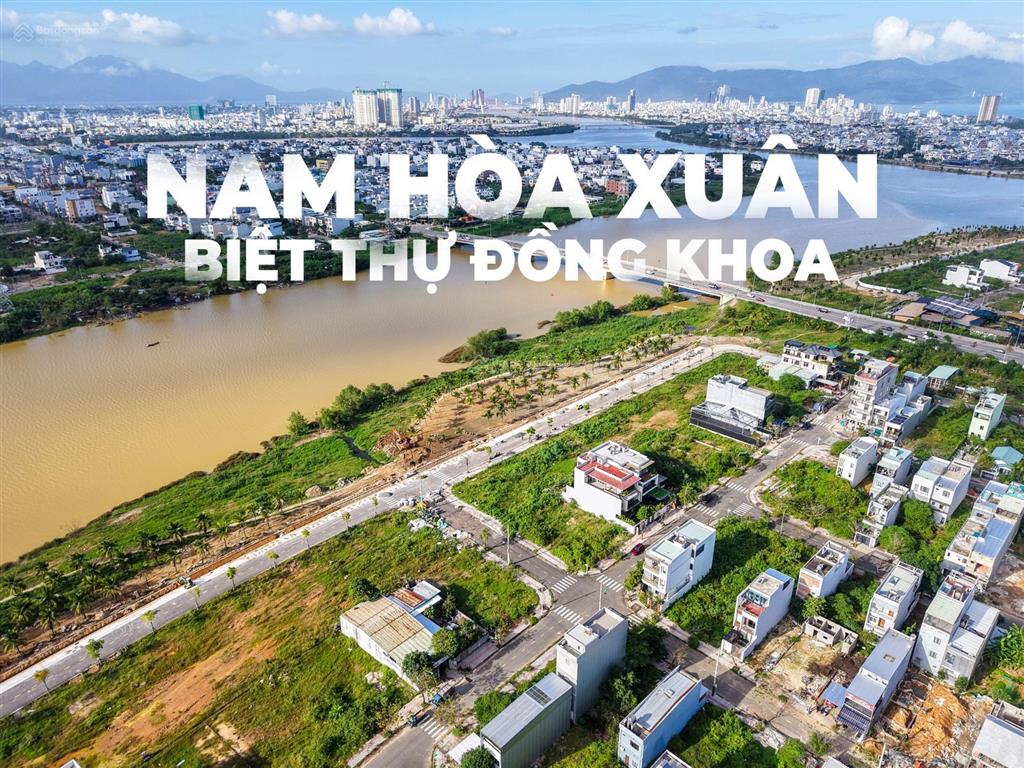 Siêu hiếm! bán đất biệt thự 2 mặt tiền đường đồng khoa  nam hòa xuân, diện tích khủng 478m2