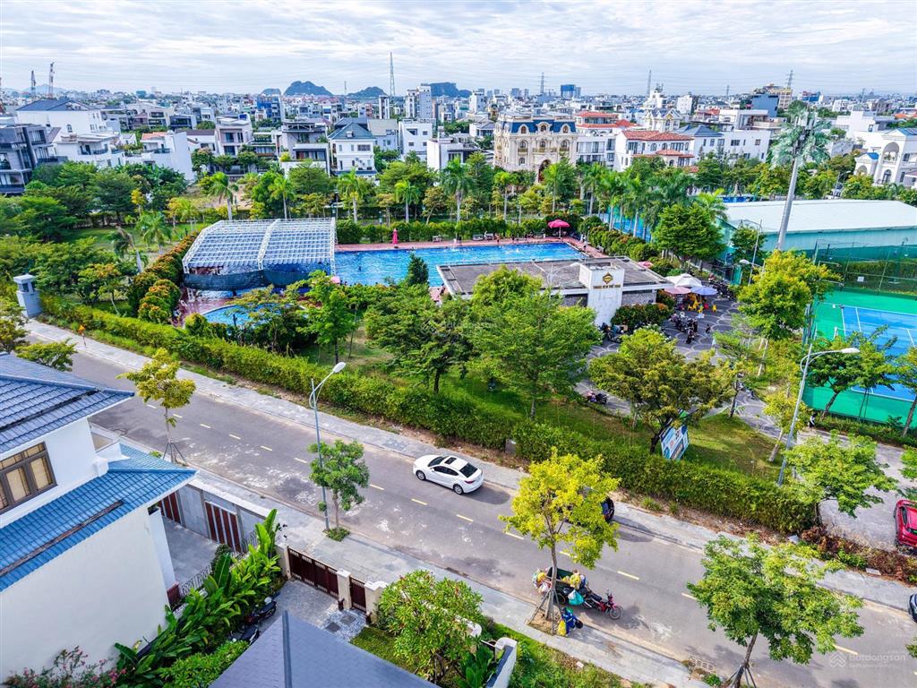 Bán đất biệt thự euro village 2 đường giáng hương 8  view công viên siêu hiếm