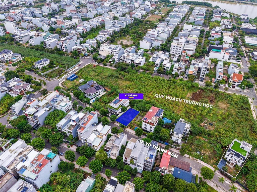 Bán lô biệt thự 300m2 đường vũ thành năm, cách trục chính nguyễn phước lan 200m