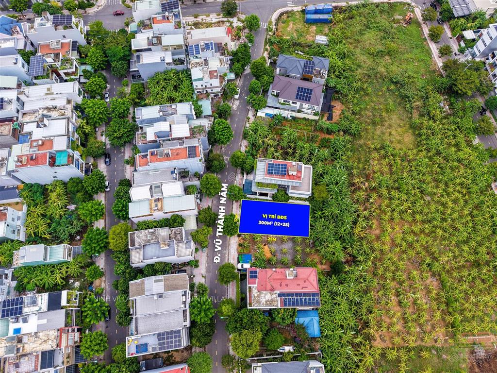 Bán lô biệt thự 300m2 đường vũ thành năm, cách trục chính nguyễn phước lan 200m