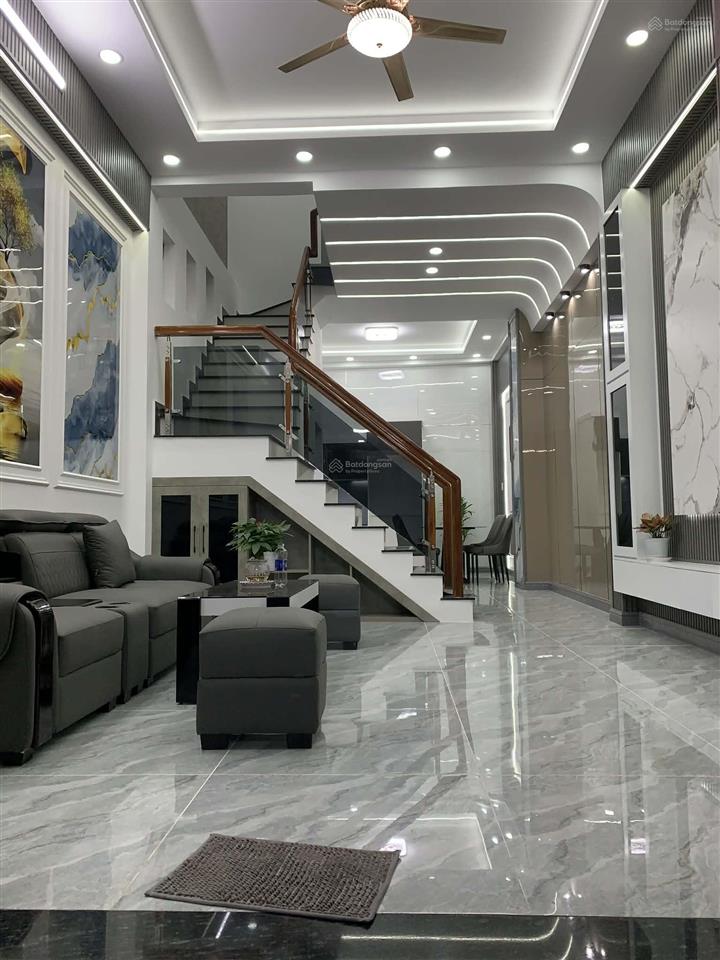 Bán nhà 2 tầng btct  gần hiệp thành city  nguyễn thị búp  đường nhựa 5m  64m2 a4  chỉ 5 tỷ nho