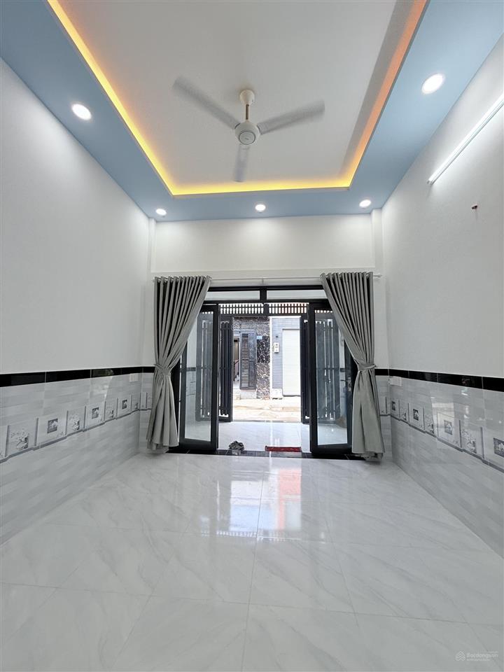 4,55 tỷ nhà mới xe hơi đậu cửa 3pn sổ riêng gần lê văn khương, đi gò vấp cực tiện