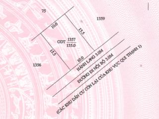 Bán 155m2 odt tại phường trung kiên, quận thốt nốt, thành phố cần thơ