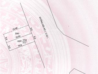 Bán 77,7m2 đất tại p. thường thạnh, cái răng, cần thơ