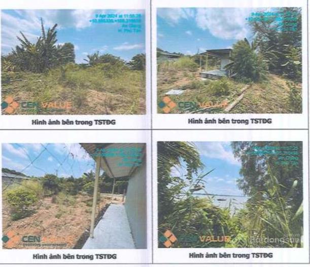 Bán 1107m2 tại xã tân hòa, huyện phú tân, tỉnh an giang