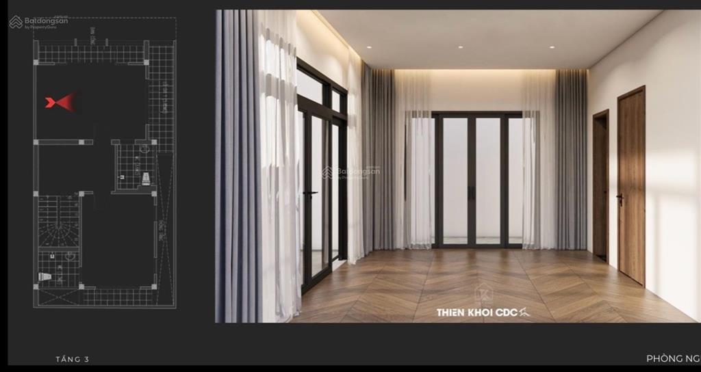 Mặt tiền đẹp view hồ ô tô tránh  nhà 4 tầng  dt 100m
