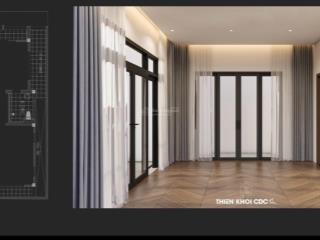 Mặt tiền đẹp view hồ ô tô tránh  nhà 4 tầng  dt 100m