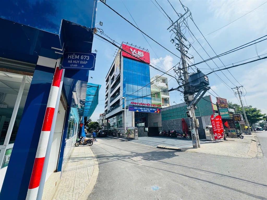 Cần bán nhà đường hà huy giáp, dt 4x16, hẻm kinh doanh, đang cho thuê 8tr/tháng, giá bán 5ty5